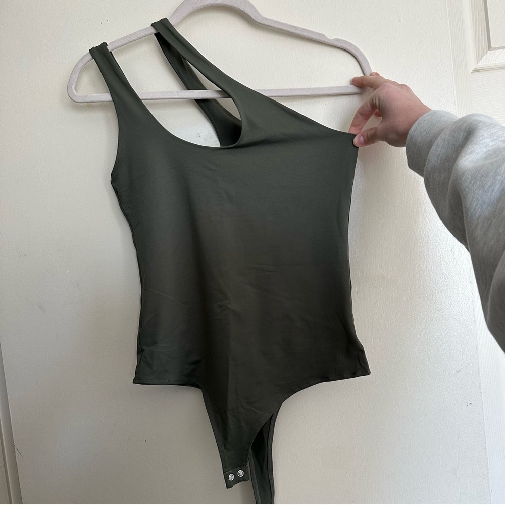 Olive Green Bodysuit